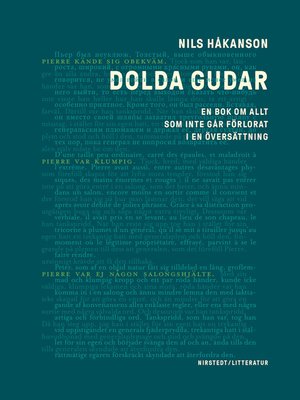 cover image of Dolda gudar
